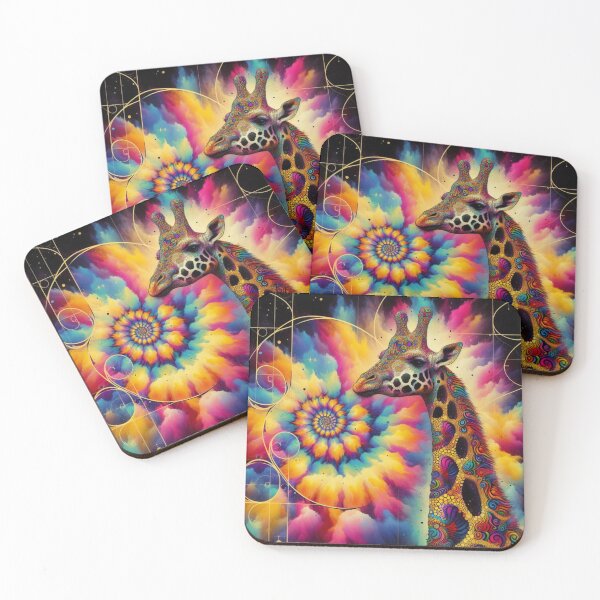 Item preview, Galactic Psychedelic Giraffe designed and sold by imakegreattees.