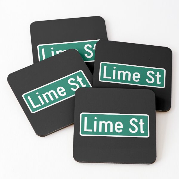 Item preview, Lime St Sign designed and sold by Hannah Marland.