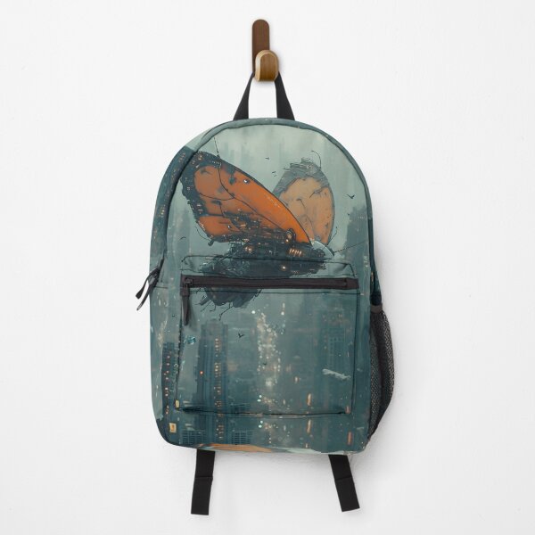 Item preview, Cyberpunk Robot Butterfly Post-Apocalypse Fantasy designed and sold by SecretDicer.
