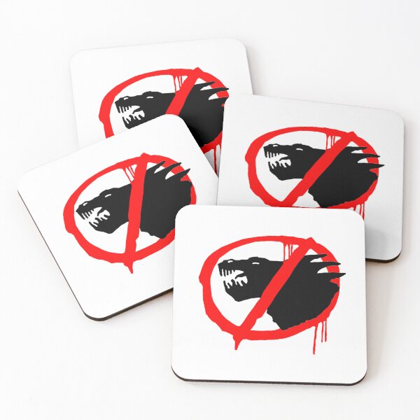 Item preview, No Godzilla graffiti art designed and sold by NexusThing.