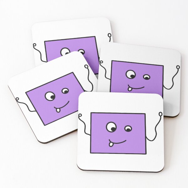Item preview, squiggly square designed and sold by Bright Start Prints.