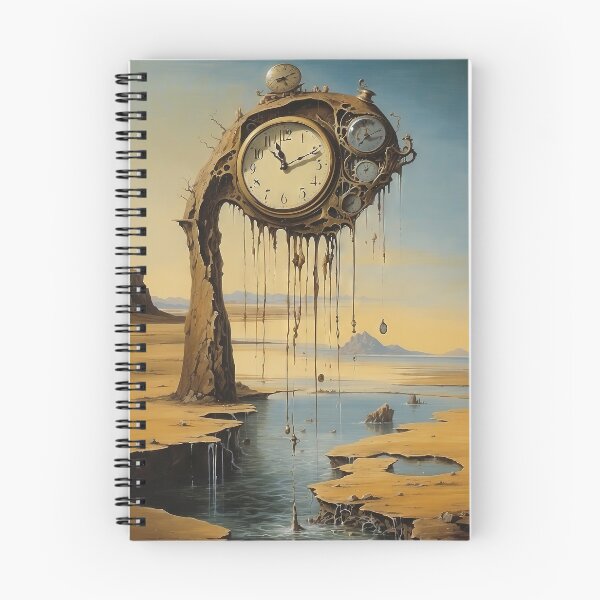 Item preview, Surreal Chronosphere: Clocks in Melted Embrace designed and sold by Mullet Monkey.