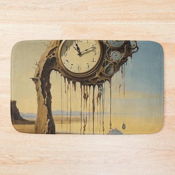 Item preview, Surreal Chronosphere: Clocks in Melted Embrace designed and sold by Mullet Monkey.