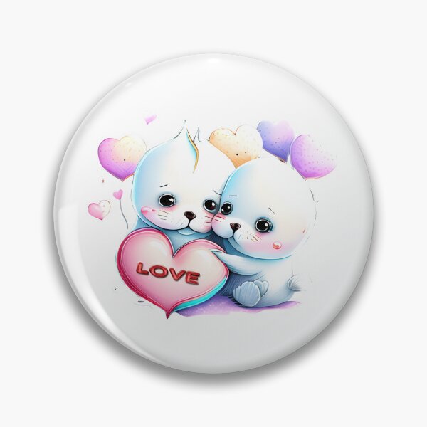 Item preview, Baby seals love designed and sold by Astralia.