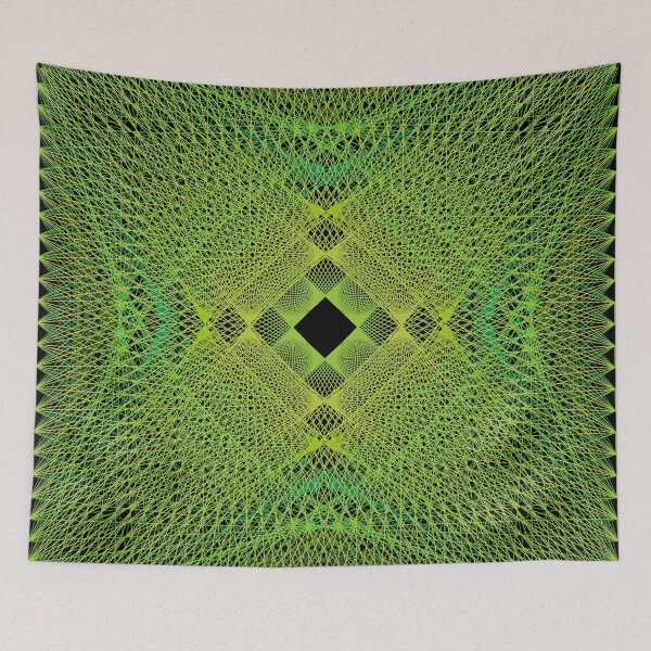 Item preview, Rectangular Pattern #5 Morph C Second Layer [13796-Greens-BB] designed and sold by LottMultimedia.