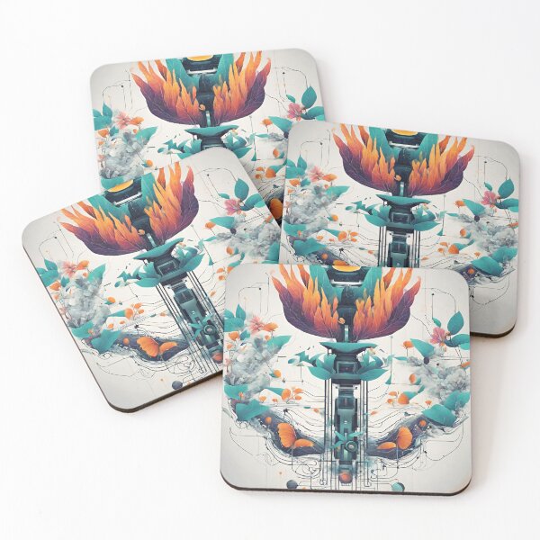 Item preview, Elements of Nature and Technology designed and sold by farhan20.