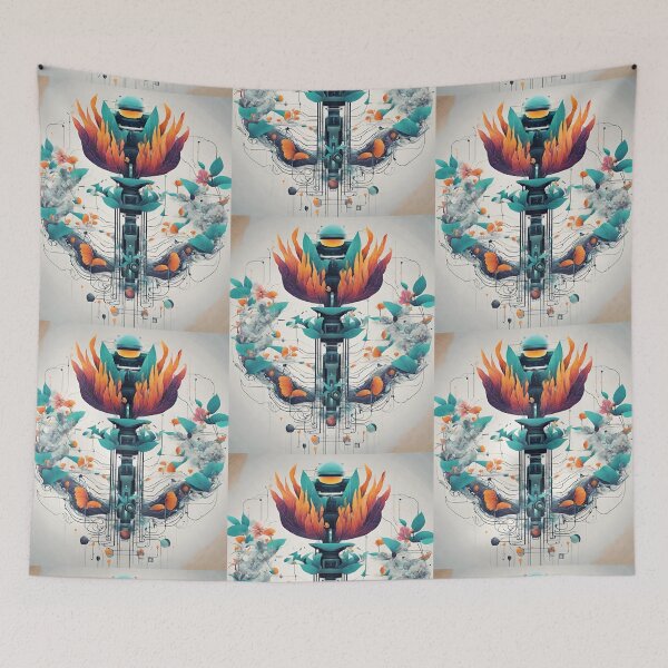 Item preview, Elements of Nature and Technology designed and sold by farhan20.