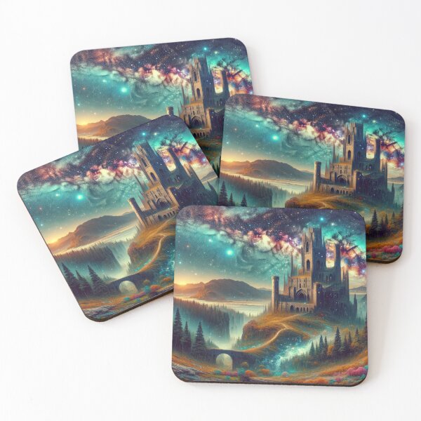Item preview, Mystical Castle in the Galaxy Forest designed and sold by SunkenCost.