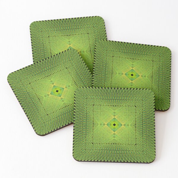 Item preview, Rectangular Pattern #5 Morph C Second Layer [13996-Greens-BB] designed and sold by LottMultimedia.