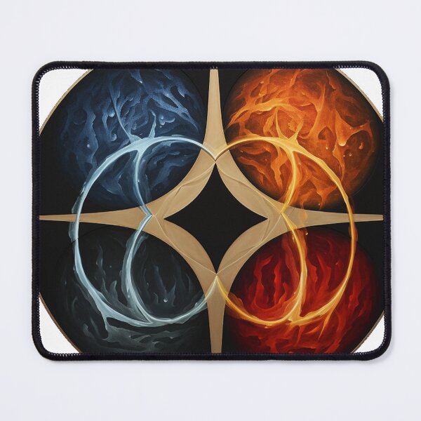 Item preview, Elemental Quartet - Harmony of Forces designed and sold by dungeonwarriors.