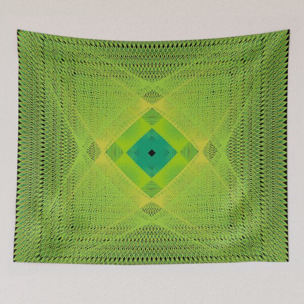 Item preview, Rectangular Pattern #5 Morph C Second Layer [14096-Greens-BB] designed and sold by LottMultimedia.