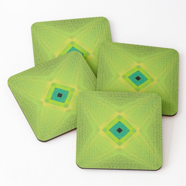 Item preview, Rectangular Pattern #5 Morph C Second Layer [14146-Greens-BB] designed and sold by LottMultimedia.