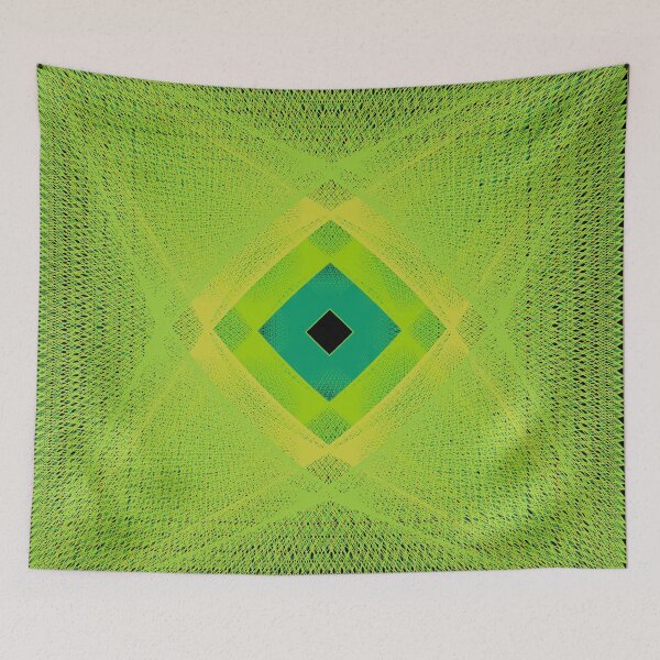 Item preview, Rectangular Pattern #5 Morph C Second Layer [14146-Greens-BB] designed and sold by LottMultimedia.