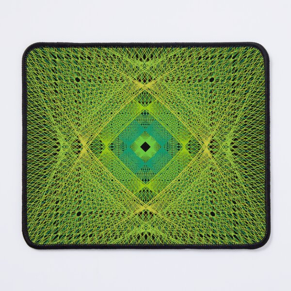 Item preview, Rectangular Pattern #5 Morph C Second Layer [14171-Greens-BB] designed and sold by LottMultimedia.