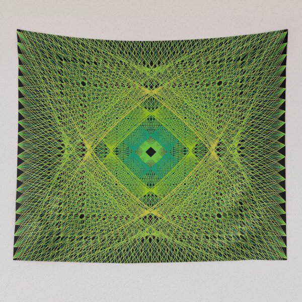 Item preview, Rectangular Pattern #5 Morph C Second Layer [14171-Greens-BB] designed and sold by LottMultimedia.