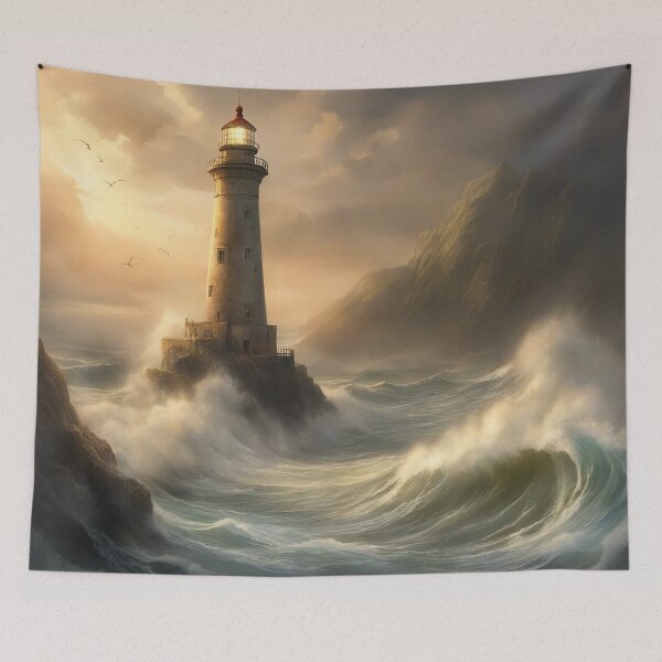 Item preview, Painting of a lighthouse designed and sold by occorocks.