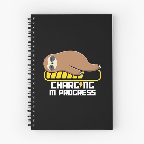 Item preview, Cute Sleeping sloth Charging In Progress designed and sold by The magic  Yellow bus.
