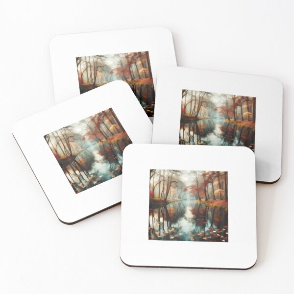 Item preview, The autumn reflection designed and sold by AICanvas.
