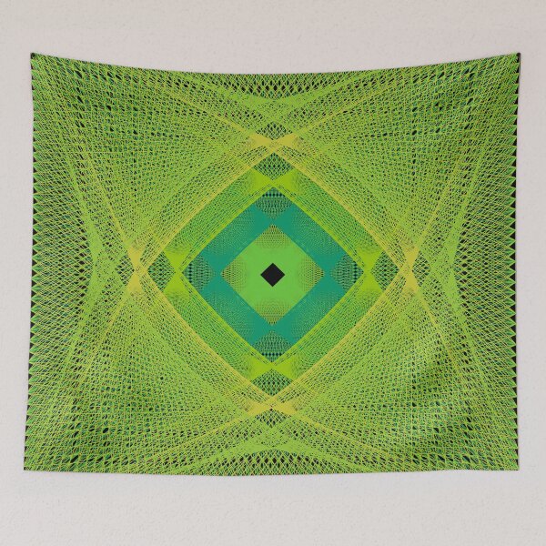 Item preview, Rectangular Pattern #5 Morph C Second Layer [14246-Greens-BB] designed and sold by LottMultimedia.