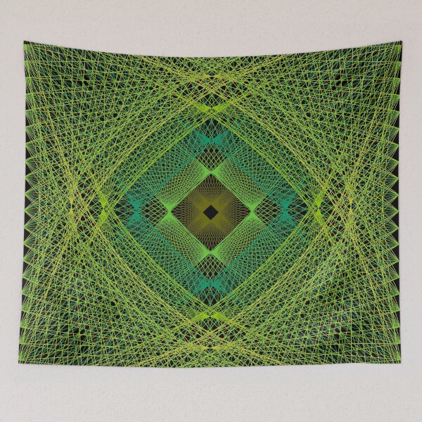 Item preview, Rectangular Pattern #5 Morph C Second Layer [14478-Greens-BB] designed and sold by LottMultimedia.