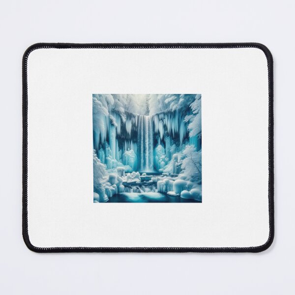 Item preview, frozen waterfall designed and sold by AICanvas.