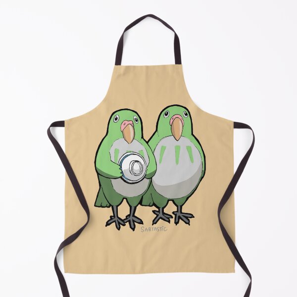 Item preview, Parakeets with Bowl designed and sold by Sabtastic.