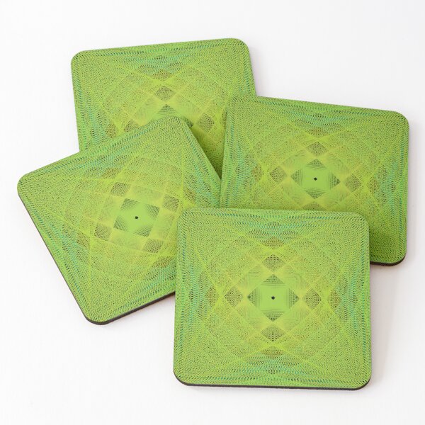 Item preview, Rectangular Pattern #5 Morph C Second Layer [16702-Greens-BB] designed and sold by LottMultimedia.