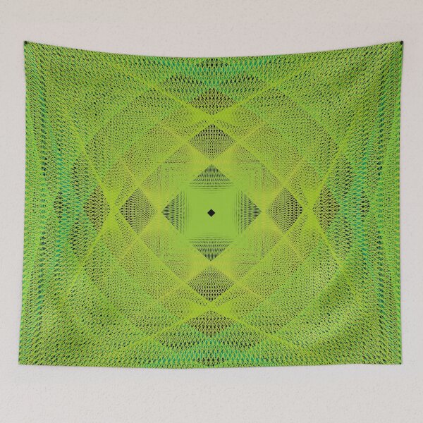 Item preview, Rectangular Pattern #5 Morph C Second Layer [16702-Greens-BB] designed and sold by LottMultimedia.