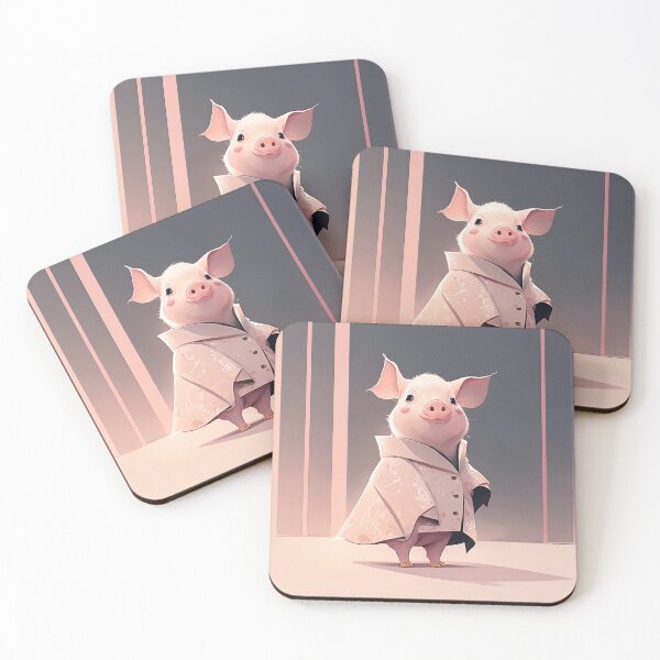 Item preview, Elegant Piggly designed and sold by Wallbreaker Pig.