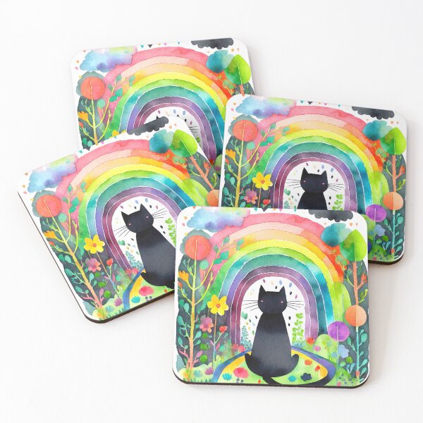 Item preview, Rainbow Cat designed and sold by NeikoDraws.