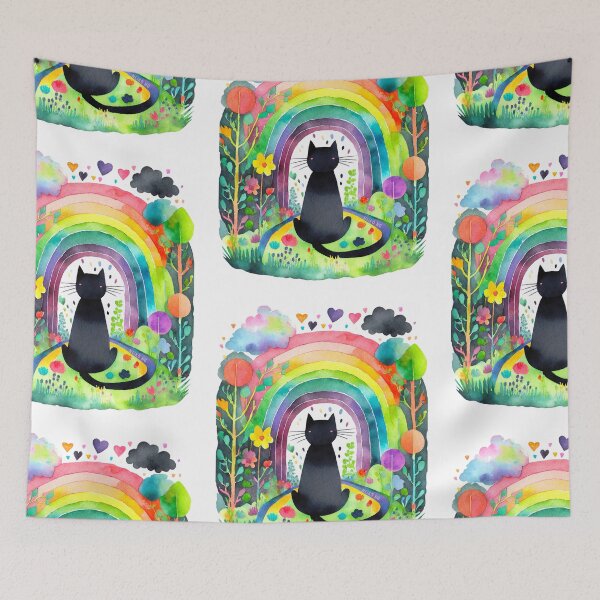 Item preview, Rainbow Cat designed and sold by NeikoDraws.
