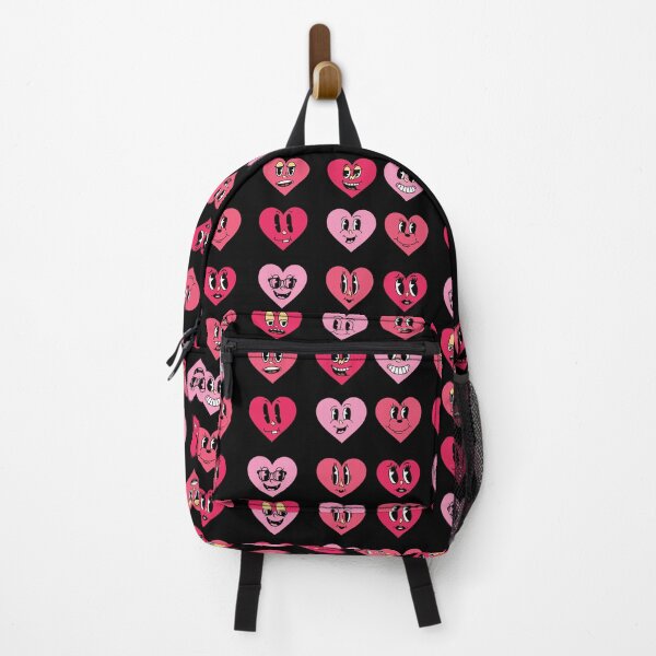 Item preview, Heart Face Pattern designed and sold by MarblesManaged.
