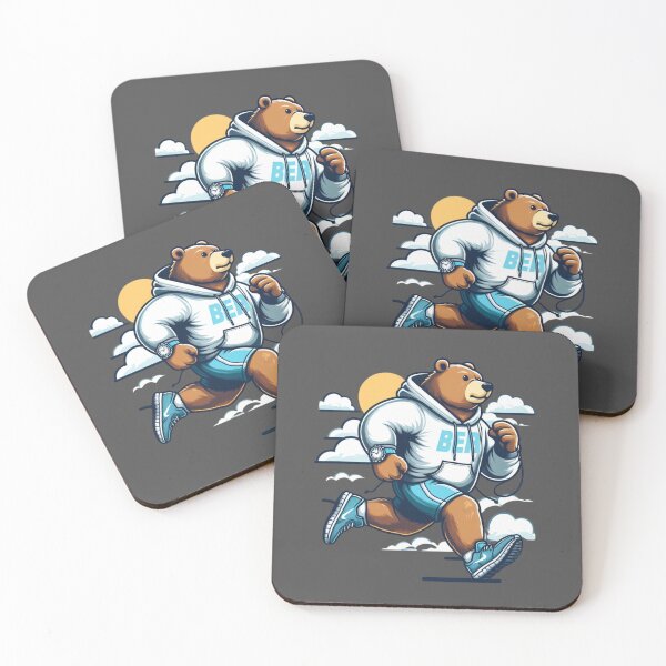 Item preview, Bear Runner, Cool Bear Runner, Sporty Bear Runner designed and sold by sunset-capturer.