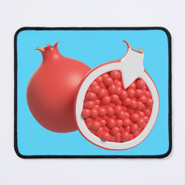 Item preview, "Ruby Splendor: 3D Rendering of a Delectable Pomegranate" designed and sold by hjian8219.