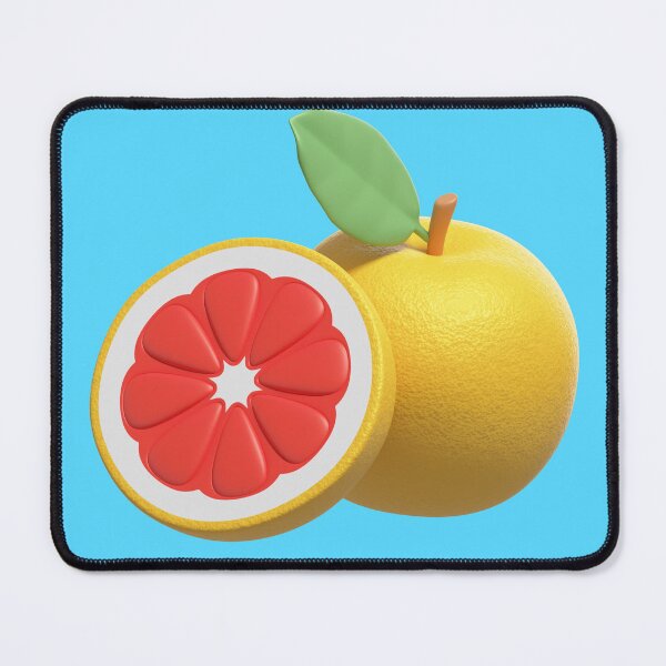 Item preview, "Citrus Radiance: 3D Rendering of a Delectable Grapefruit" designed and sold by hjian8219.