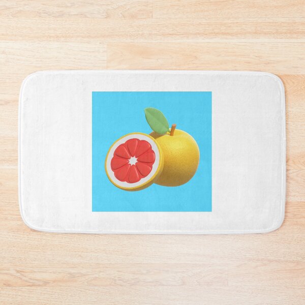 Item preview, "Citrus Radiance: 3D Rendering of a Delectable Grapefruit" designed and sold by hjian8219.