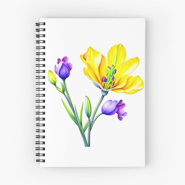 Item preview, Freesia, Freesia flower designed and sold by nicheteees.