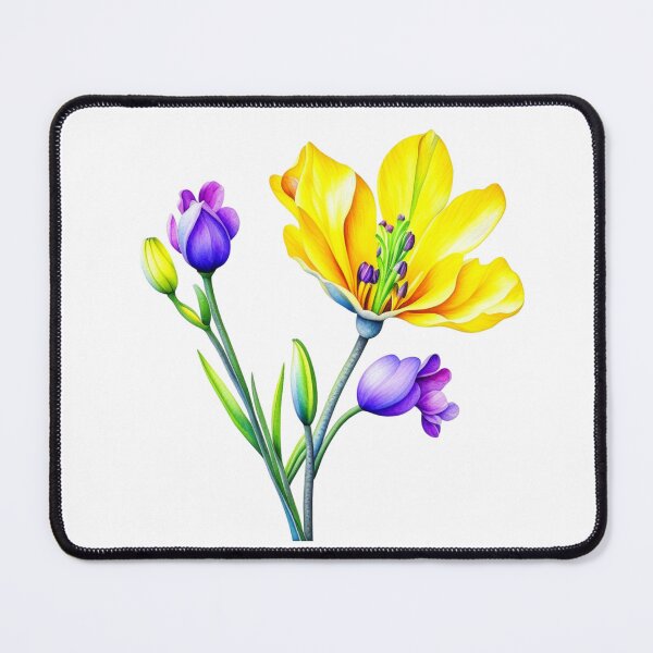 Item preview, Freesia, Freesia flower designed and sold by nicheteees.