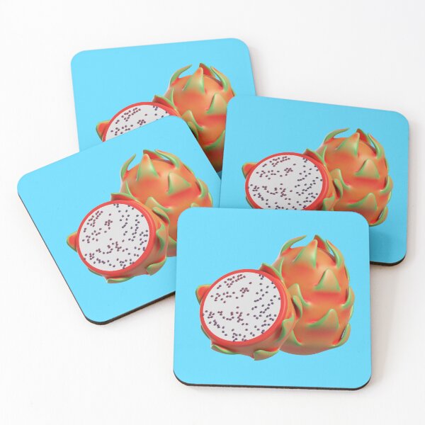 Item preview, "Exotic Elegance: 3D Rendering of a Delectable Dragon Fruit" designed and sold by hjian8219.