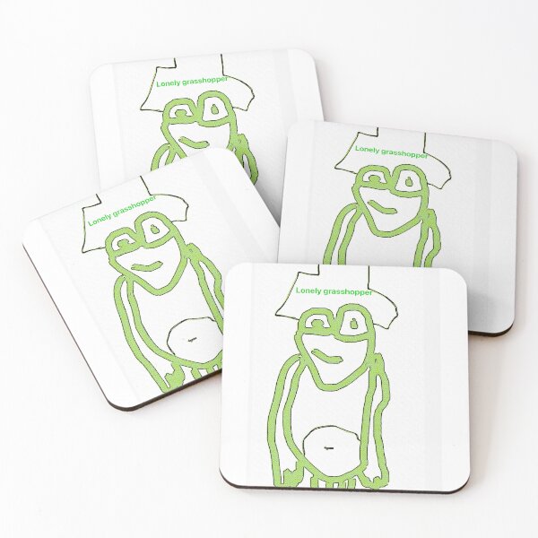 Item preview, Lonely grasshopper  designed and sold by Tonyasartprints.