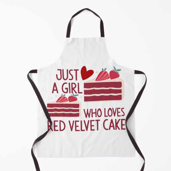 Item preview, Just A Girl Who Loves Red Velvet Cake designed and sold by Verycutethings.