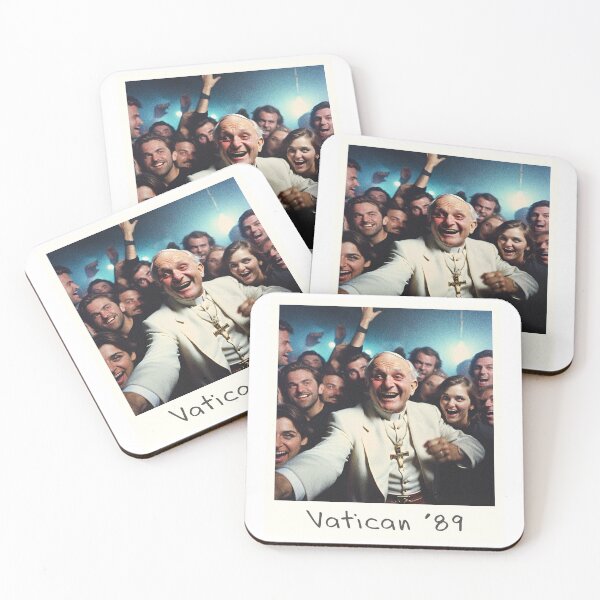 Item preview, Jean Paul II Wild Party Selfie designed and sold by dyedmisttees.