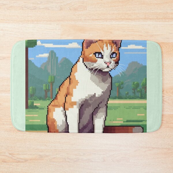 Item preview, Indulge in the luxurious beauty of Pixel Cat designed and sold by Great-store4U.