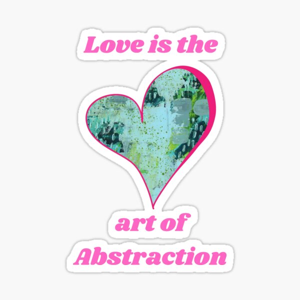 Item preview, Valentine Heart Acrylic Art Painting Artwork Abstract designed and sold by ArtFromK.