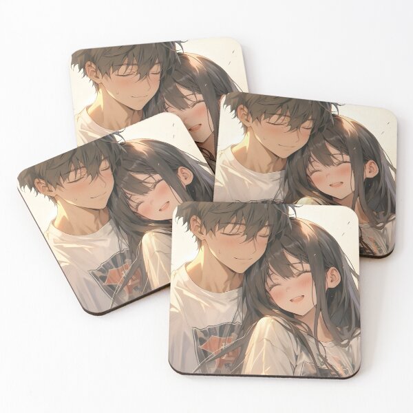 Item preview, Romantic anime couples designed and sold by MalakShams.