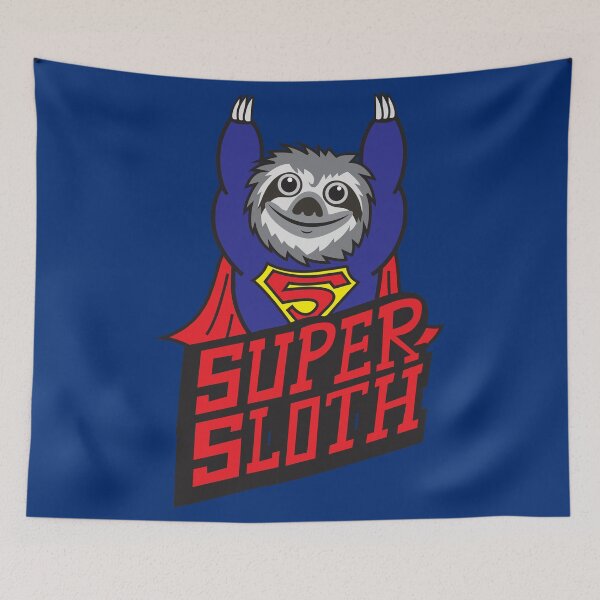 Item preview, Super Sloth designed and sold by plushism.