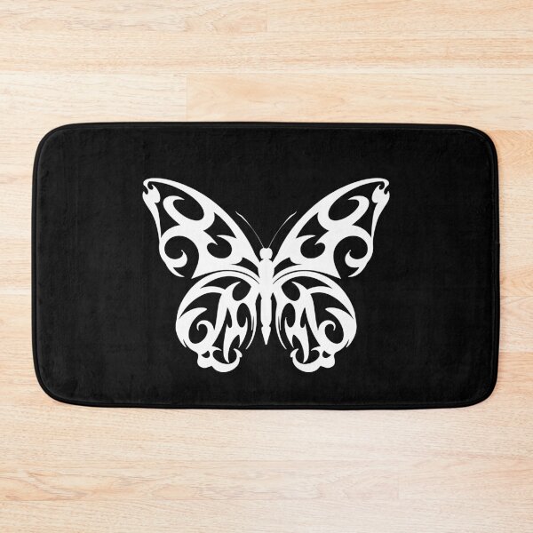 Item preview, White Butterfly Tribal Tattoo Style designed and sold by Ninjakandy.