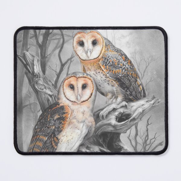 Item preview, Tasmanian Masked Owls designed and sold by Fiona Francois.