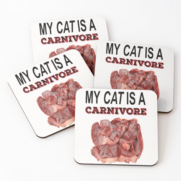 Item preview,  MY CAT IS A CARNIVORE designed and sold by TeAnne.