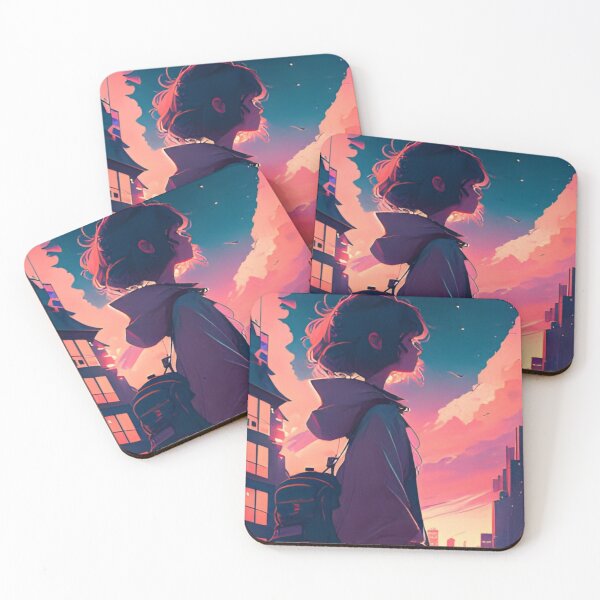 Item preview, Premium AI Image  anime girl lofi style illustration designed and sold by MalakShams.